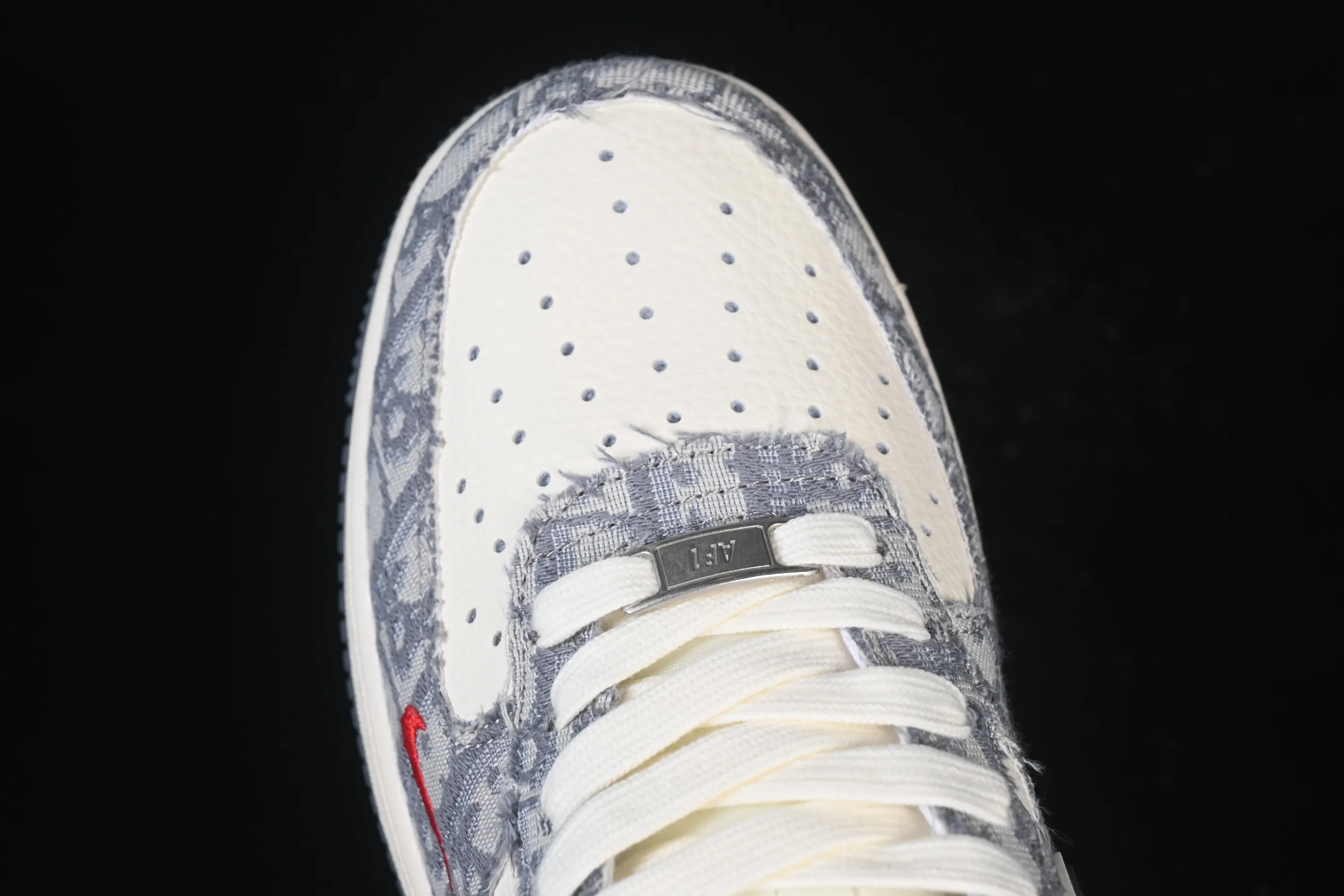 All categories Nk Air Force 1 Air Force series Nk Air Force 1 Low Air Force low top Nike Air Force 1'07 Low Dior joint pattern beige gray red Air Force 1 low top casual sneakers MZ9588-807